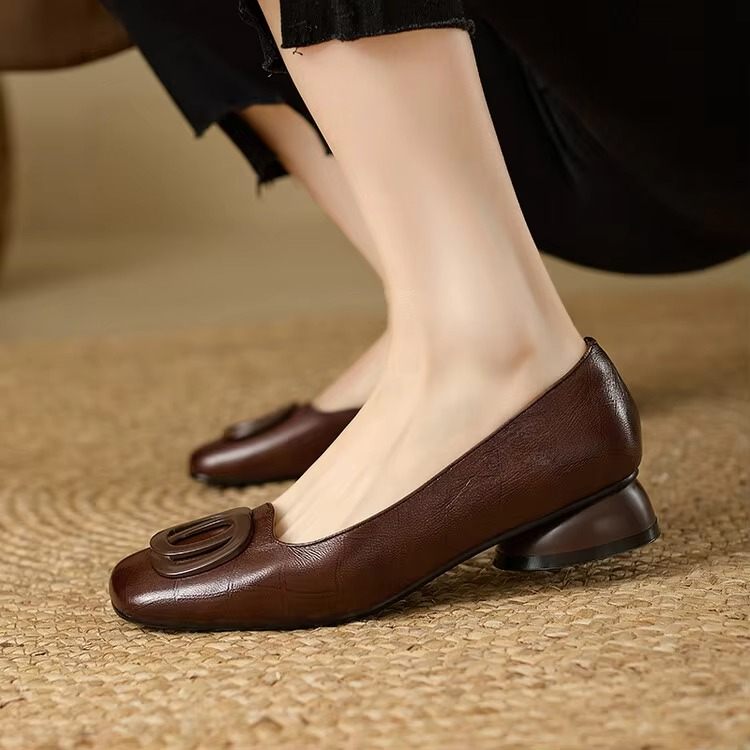 Velda™ | Stijlvolle Leren Loafers