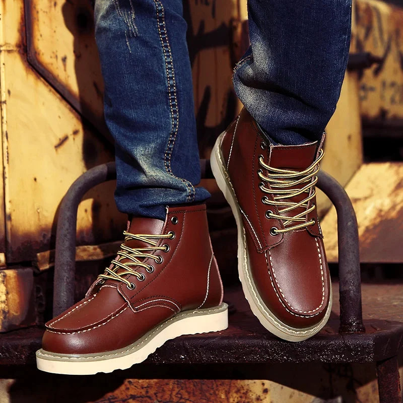 Muller™ – Retro Echt Leren Boots