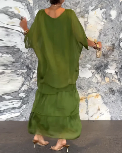 Mirae™ | Stijlvolle Soepele Maxi Jurk