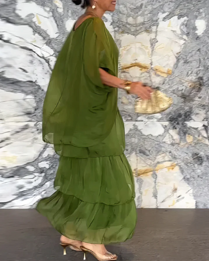 Mirae™ | Stijlvolle Soepele Maxi Jurk