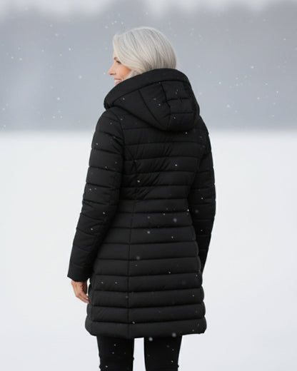 Marloes™ | Warme Gewatteerde Winterjas Met Capuchon 8