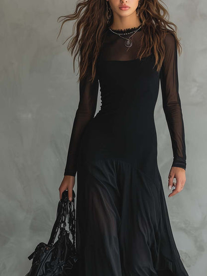 Ziva™ | Elegante Soepelvallende Maxi Jurk