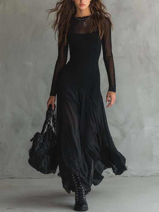 Ziva™ | Elegante Soepelvallende Maxi Jurk
