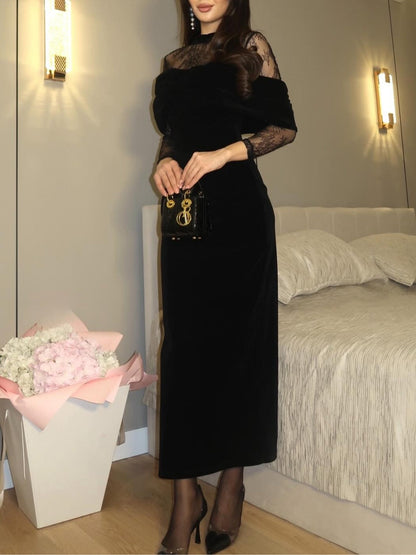 Alix™ | Elegante Kanten Maxi Jurk