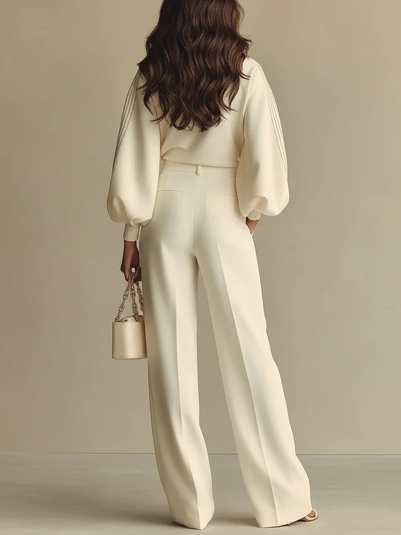 Elya™ | Chique Moderne Trui & Broek