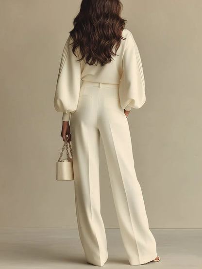 Elya™ | Chique Moderne Trui & Broek