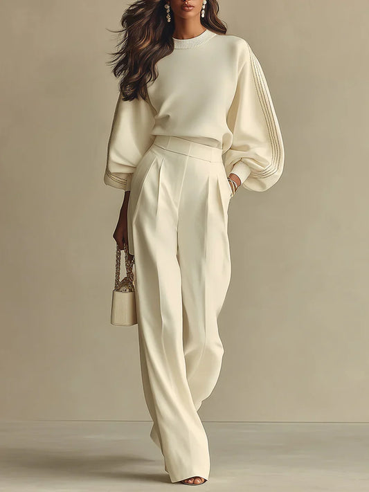Elya™ | Chique Moderne Trui & Broek