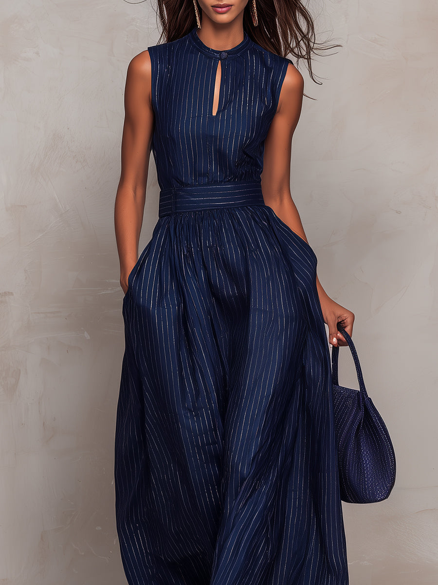 Vira™ | Stijlvolle Hoge Hals Jumpsuit