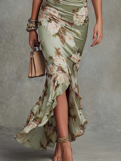 Elisea™ | Elegante Bloemen Maxi Jurk