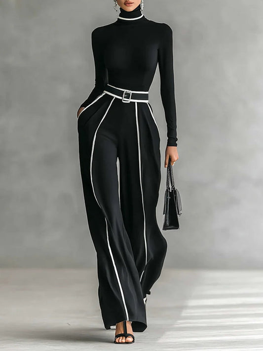 Solin™ | Elegante Getailleerde Jumpsuit