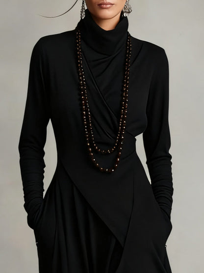 Femke™ | Vintage Asymmetrische Maxi Jurk 7