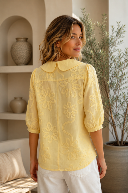 Verae™ | Elegante Bloemen Blouse