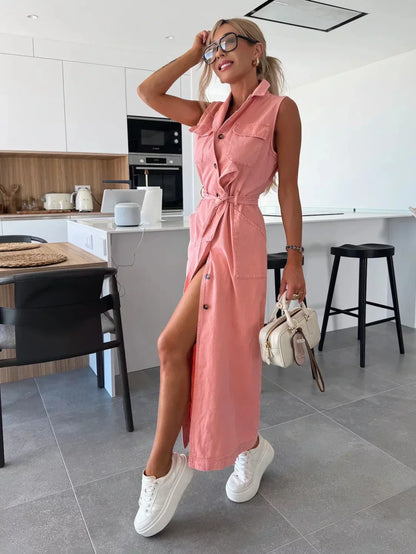 Lois™ | Maxi Denim Jurk