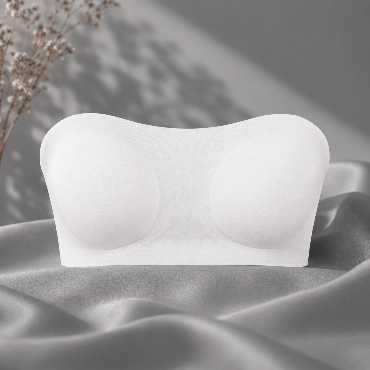 Lune™ | Strapless Wireless BH Met Crossover Zijsluiting