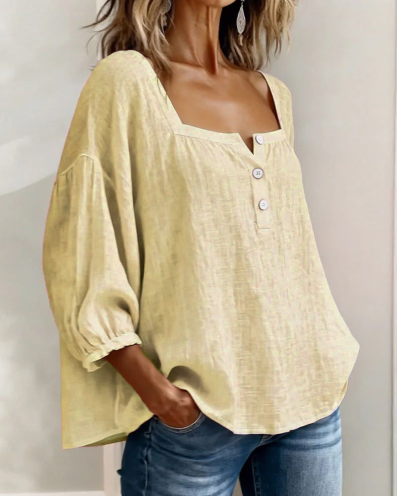 Lumi™ | Casual Knoop Blouse