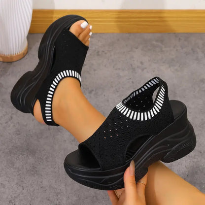 Pia™ | Comfortabele Orthopedische  Platform Sandalen
