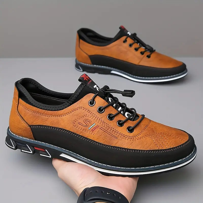 Robert™ | Comfortabele Orthopedische Veterschoenen Voor Heren 2