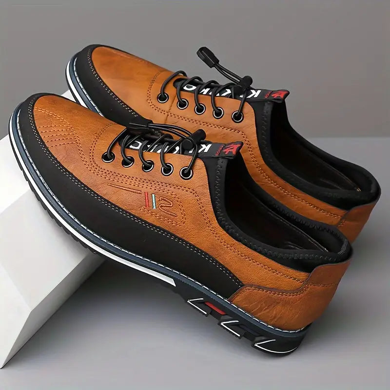 Robert™ | Comfortabele Orthopedische Veterschoenen Voor Heren 4
