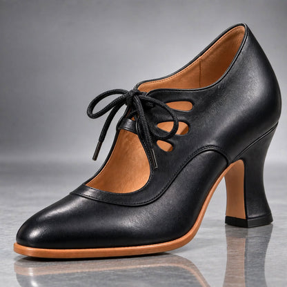 Nathalie™ | Elegante Orthopedische Hakken Met Veters
