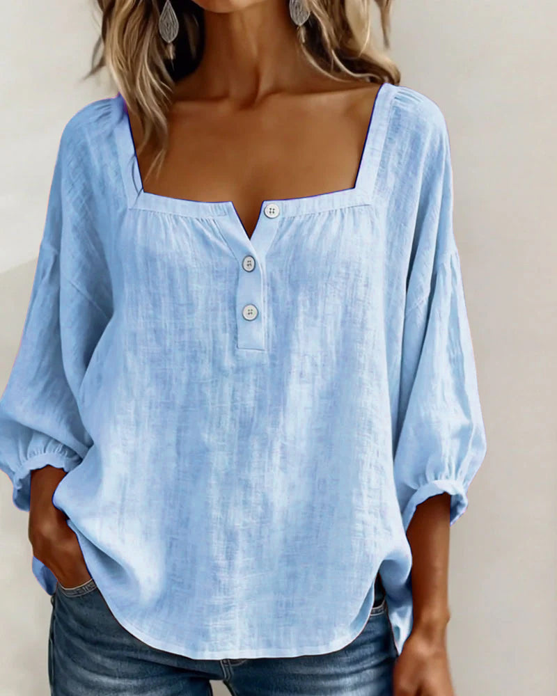 Lumi™ | Casual Knoop Blouse