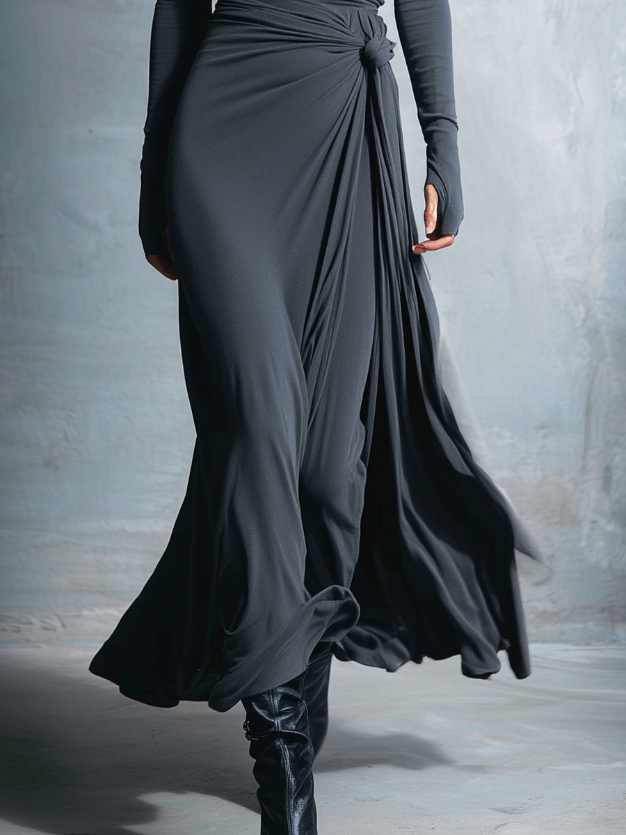 Veya™ | Elegante Vloeiende Maxijurk