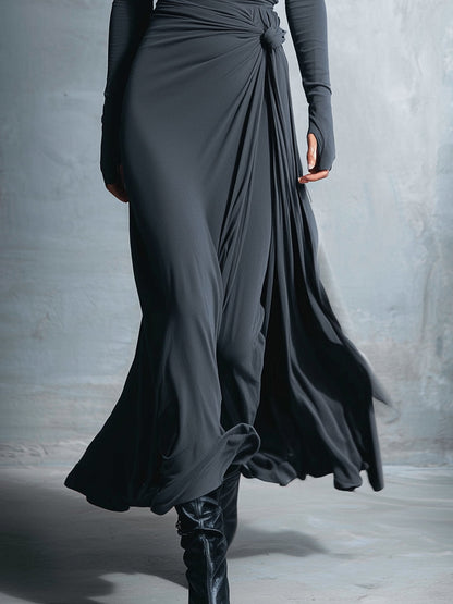 Veya™ | Elegante Vloeiende Maxijurk