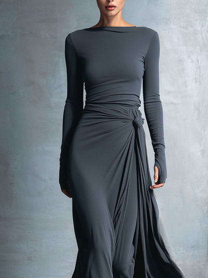 Veya™ | Elegante Vloeiende Maxijurk