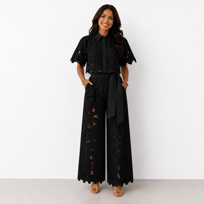 Arielle™ | Elegante Tweedelige Kanten Set
