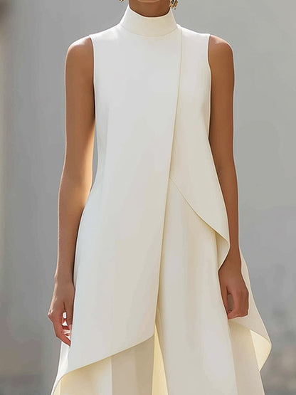 Yara™ | Elegante Mouwloze Jumpsuit met Drapering 11
