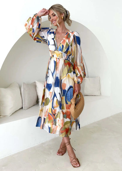 Rumi™ | Stijlvolle Maxi Jurk