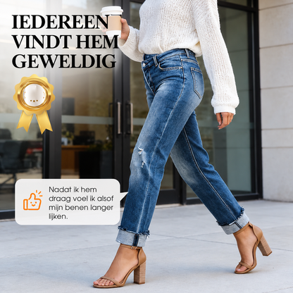 Lora™ | Flatterende Stretch Jeans Met Hoge Taille