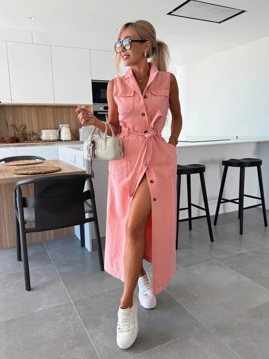 Lois™ | Maxi Denim Jurk