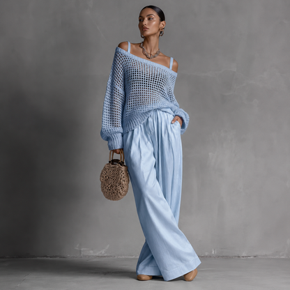 Clarisse™ | Off Shoulder Tweedelige Set