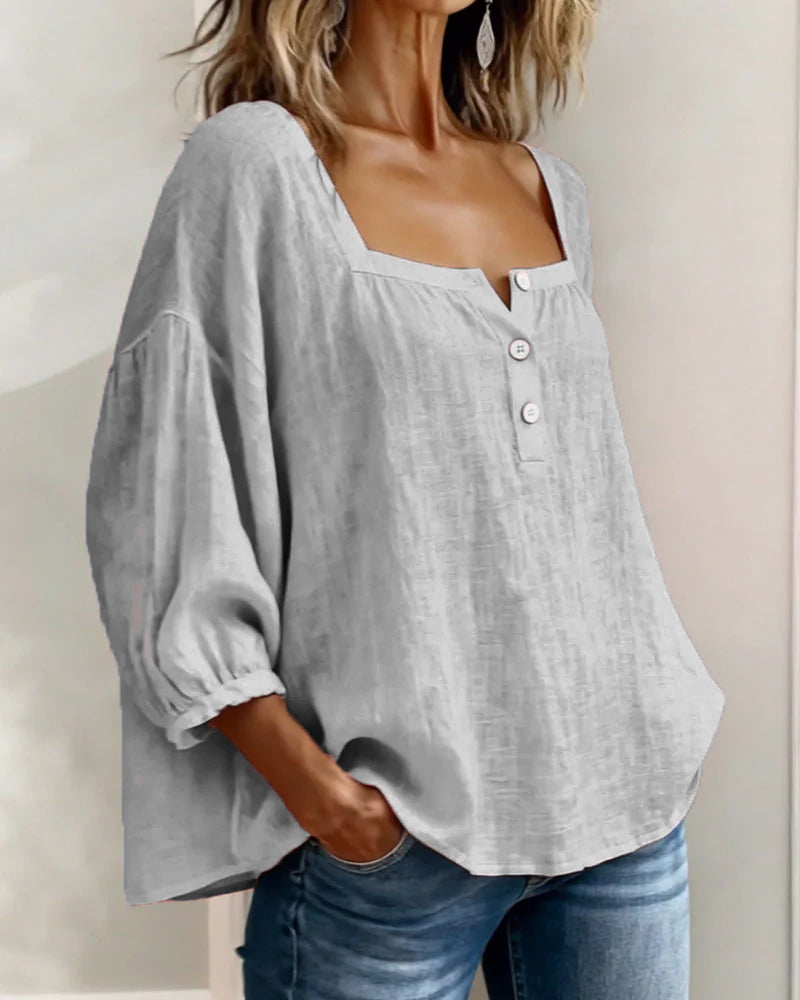 Lumi™ | Casual Knoop Blouse
