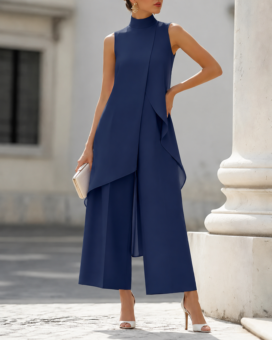 Yvonne™ | Elegante Mouwloze 2-Delige Set