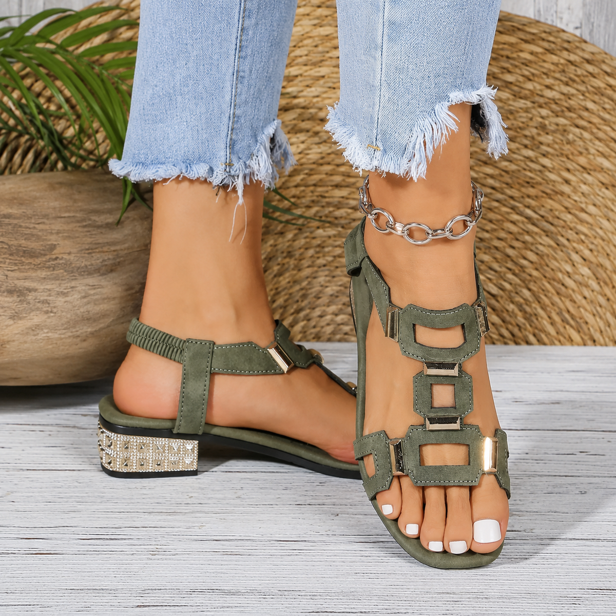 Wilma™ | Elegante Orthopedische Comfortabele Sandalen Met Hak