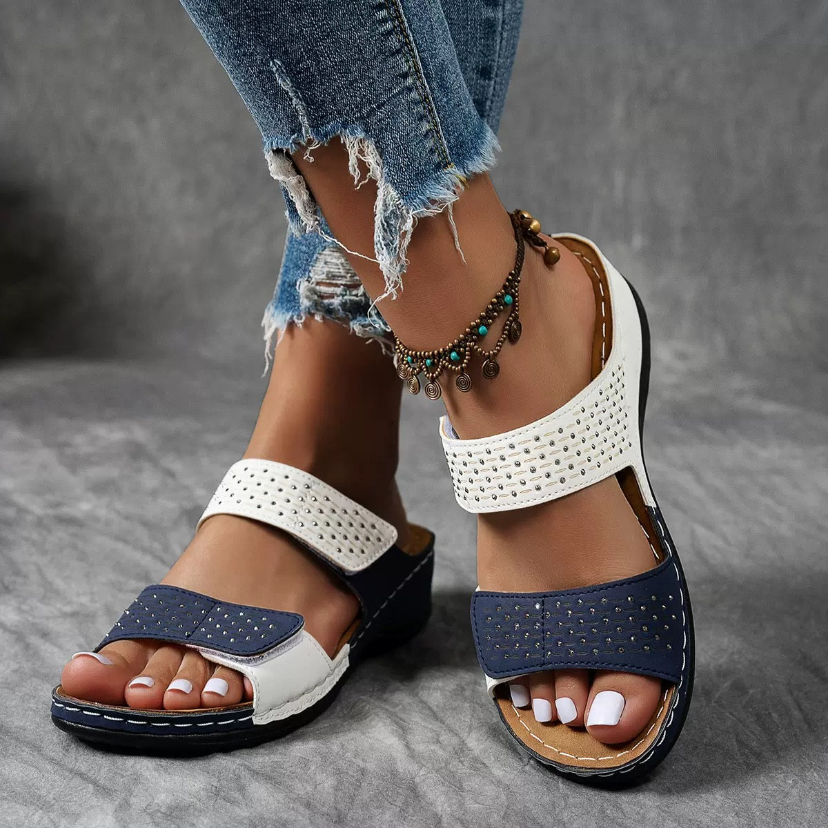 Lora™ | Zachte dempende sandalen