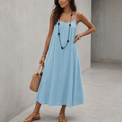 Hilda™ | Relaxte Buikcamouflerende Maxi Jurk