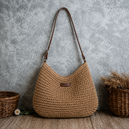 Noor™ | Elegante Geweven Schoudertas