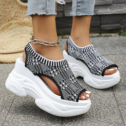 Pia™ | Comfortabele Orthopedische  Platform Sandalen