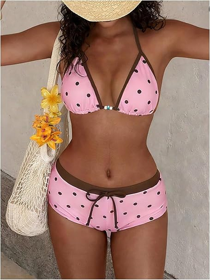 Lotte™ | Casual Stippen Driehoek Bikini