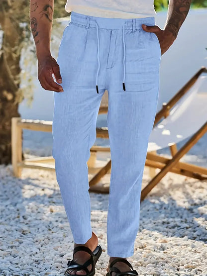 Rens™ | Casual Broek Met Koord