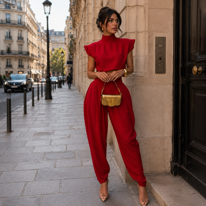 Paige™ | Elegante Wijde Jumpsuit