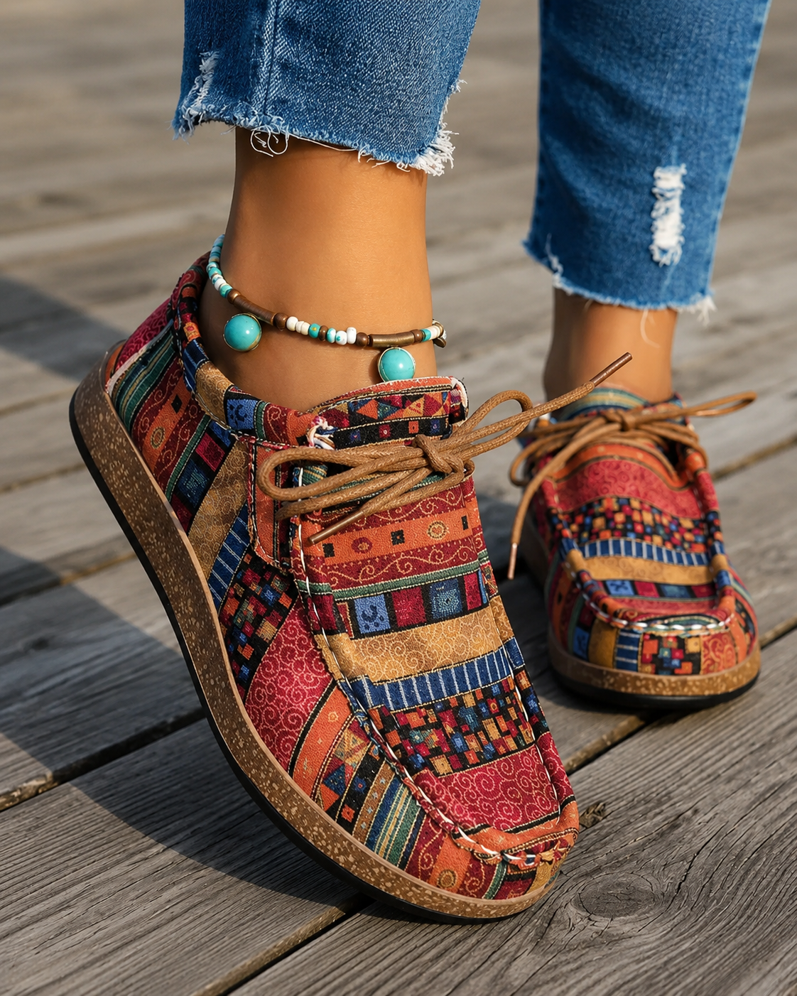 Loes™ | Kleurrijke Comfortabele Schoenen met Flexibele Zool