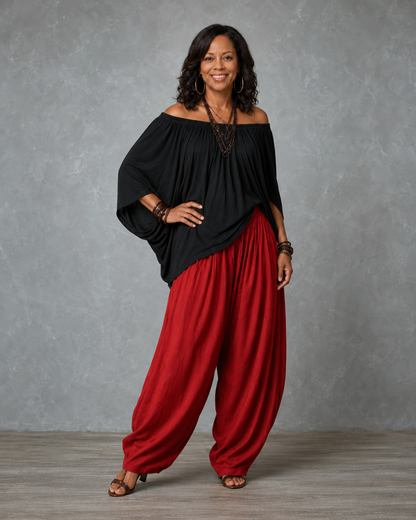 Loes™ | Relaxte Off-Shoulder 2-Delige Set