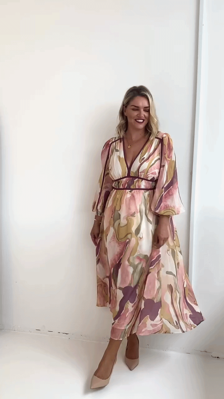 Rumi™ | Stijlvolle Maxi Jurk