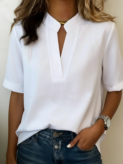 Elinor™ | Elegante V-Hals Blouse