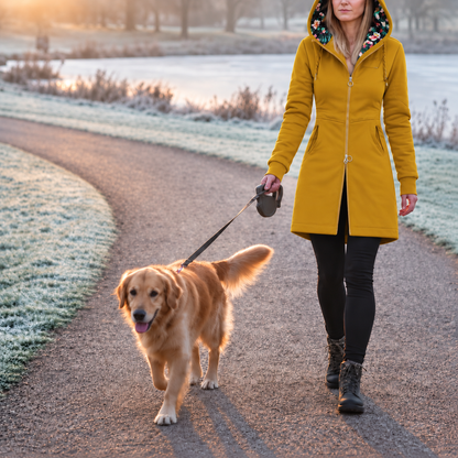Sabine™ | Warme Vestjas Met Capuchon en Verstelbare Taille