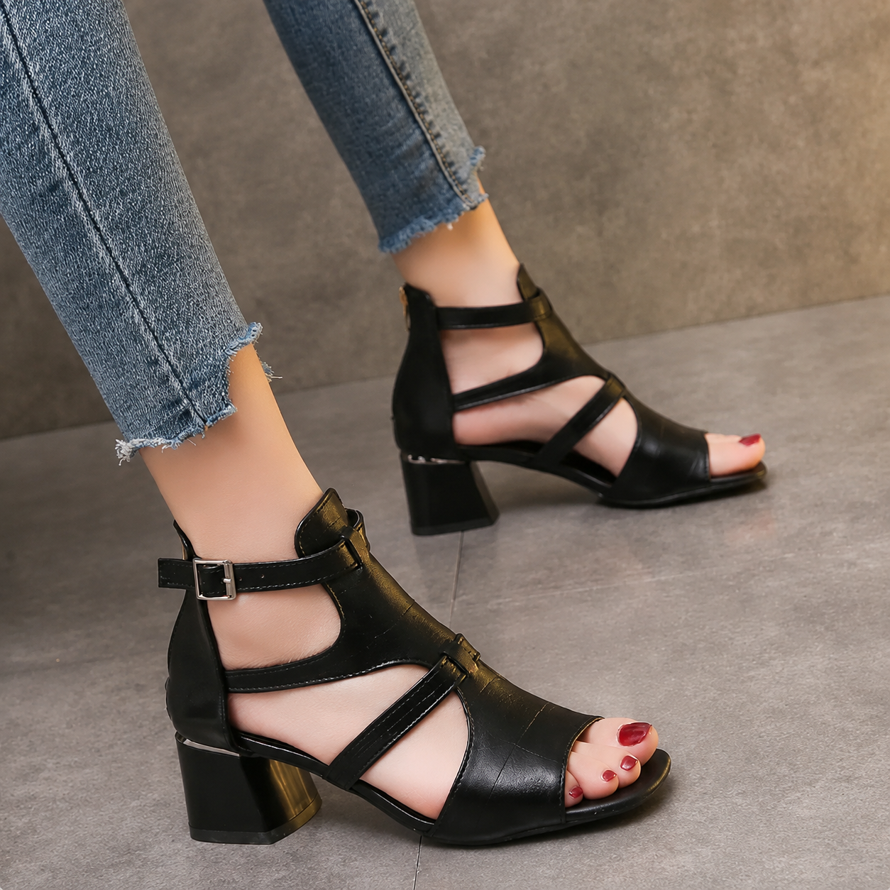 Marjan™ | Comfortabele Orthopedische Sandalen Met Open Teen