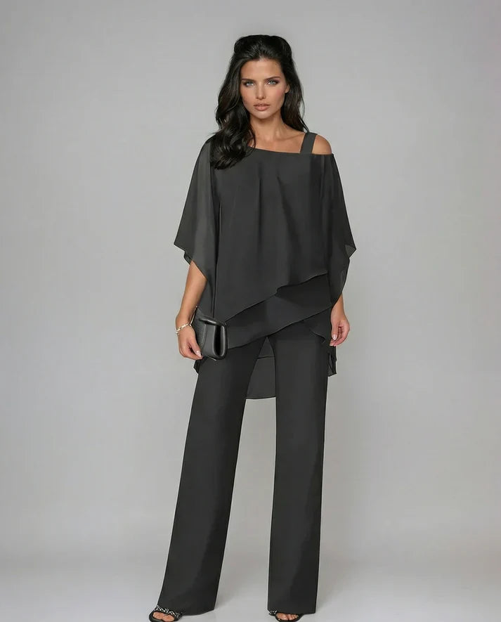 Veya™ | Elegante Soepelvallende Twee Delige Set